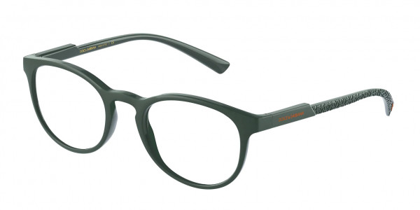 Dolce & Gabbana DG5063 Eyeglasses, 3297 MATTE KAKI (GREEN)