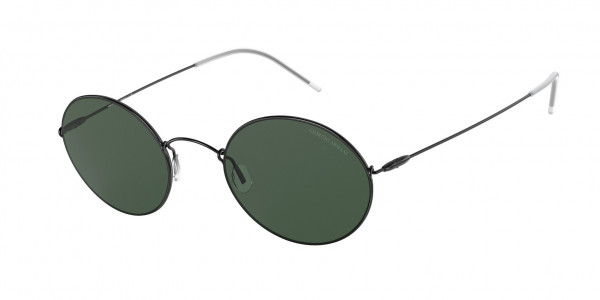 Giorgio Armani AR6115T Sunglasses, 300171 BLACK (BLACK)