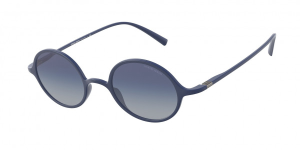 Giorgio Armani AR8141 Sunglasses, 58594L MATTE BLUE GRADIENT BLUE (BLUE)