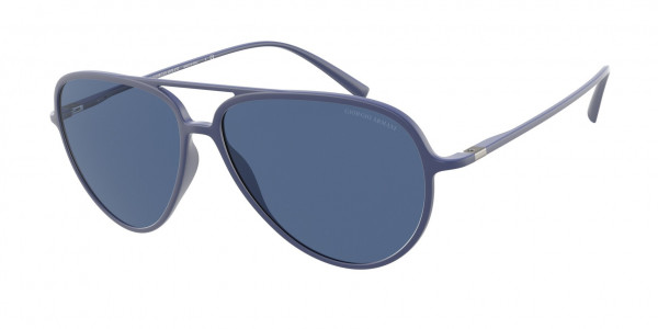 Giorgio Armani AR8142 Sunglasses, 585980 MATTE BLUE DARK BLUE (BLUE)