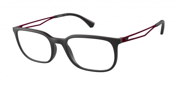 Emporio Armani EA3174 Eyeglasses, 5042 MATTE BLACK (BLACK)
