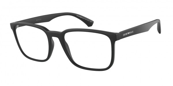 Emporio Armani EA3178 Eyeglasses, 5869 MATTE BLACK (BLACK)