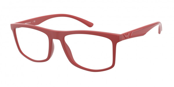 Emporio Armani EA3183 Eyeglasses, 5827 MATTE RED (RED)
