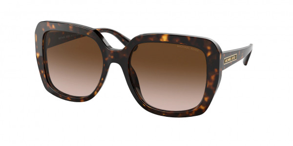 Michael Kors MK2140 MANHASSET Sunglasses, 300613 MANHASSET DARK TORTOISE BROWN (TORTOISE)