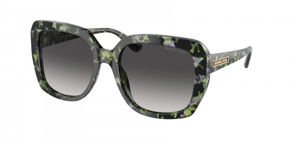 Michael Kors MK2140 MANHASSET Sunglasses, 39478G MANHASSET AMAZON GREEN TORTOIS (GREEN)