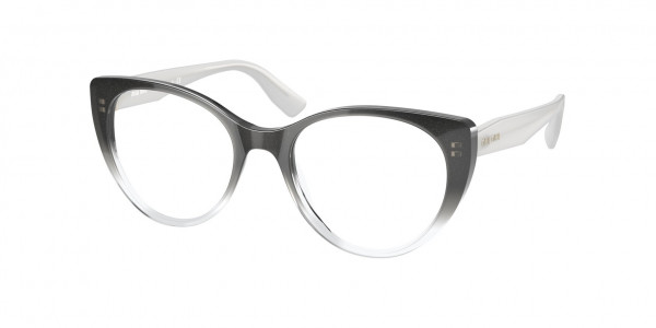 Miu Miu MU 06TVA Eyeglasses, 1141O1 BLACK GRADIENT (BLACK)