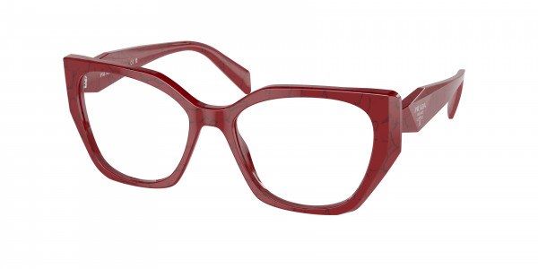 Prada PR 18WV Eyeglasses, 15D1O1 ETRUSCAN MARBLE (RED)