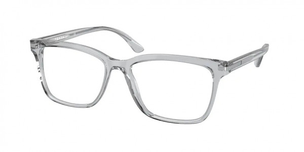 Prada PR 14WVF Eyeglasses, U431O1 CRYSTAL GREY (GREY)