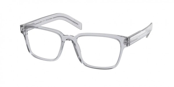Prada PR 15WV Eyeglasses, U431O1 GREY CRYSTAL (GREY)
