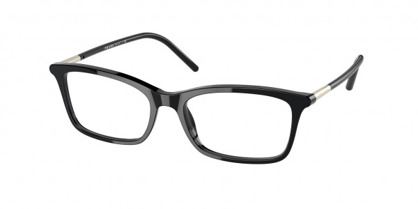 Prada PR 16WV Eyeglasses, 1AB1O1 BLACK