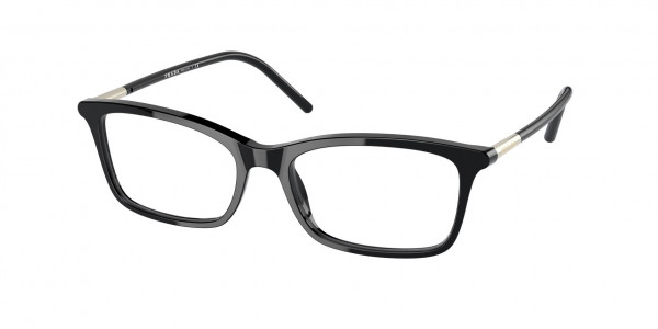 Prada PR 16WVF Eyeglasses, 1AB1O1 BLACK
