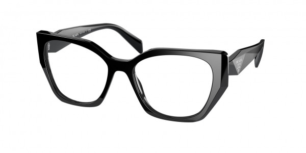 Prada PR 18WVF Eyeglasses, 1AB1O1 BLACK