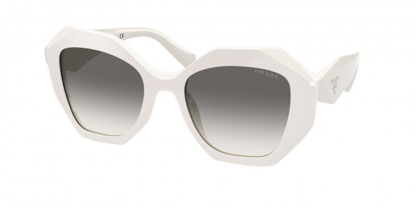 Prada PR 16WS Sunglasses, 142130 TALC GREY GRADIENT (WHITE)