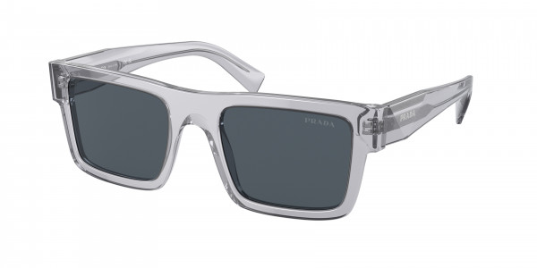 Prada PR 19WS Sunglasses, U4309T CRYSTAL GREY DARK GREY (GREY)
