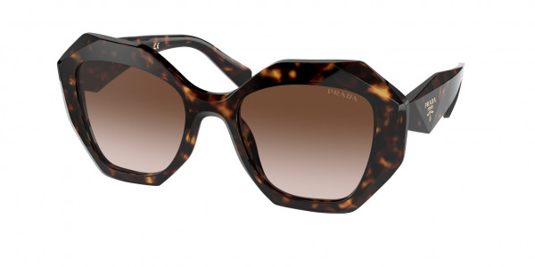 Prada PR 16WSF Sunglasses, 2AU6S1 TORTOISE BROWN GRADIENT (TORTOISE)