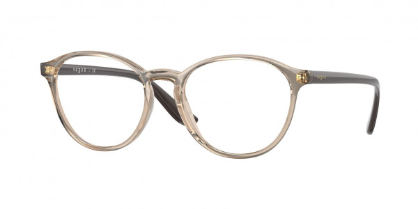 Vogue VO5372 Eyeglasses, 2826 BROWN TRANSPARENT (BROWN)