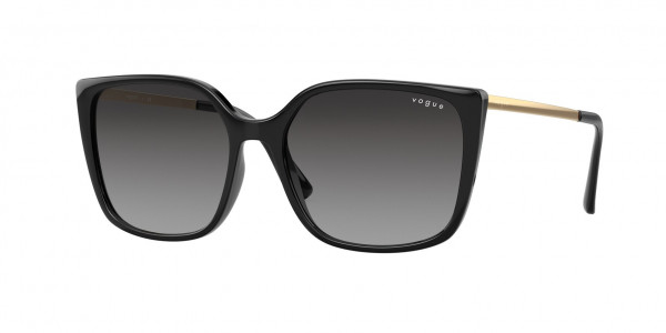Vogue VO5353S Sunglasses, W44/11 BLACK GREY GRADIENT (BLACK)