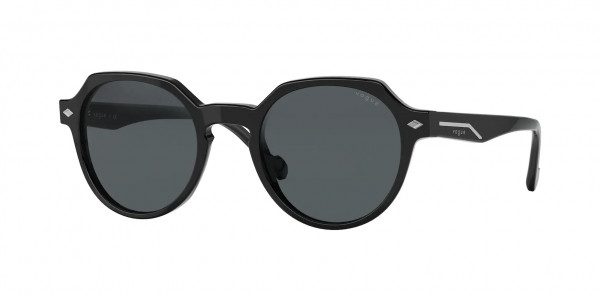Vogue VO5370S Sunglasses, W44/87 BLACK DARK GREY (BLACK)