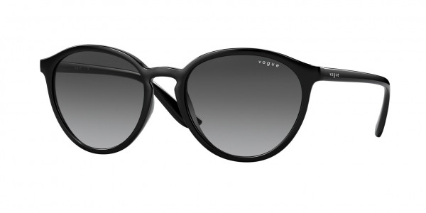 Vogue VO5374SF Sunglasses, W44/11 BLACK GREY GRADIENT (BLACK)