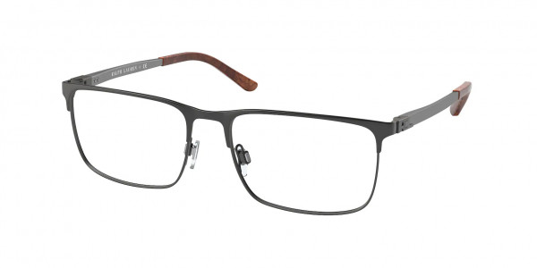Ralph Lauren RL5110 Eyeglasses, 9157 SHINY DARK GUNMETAL (GREY)