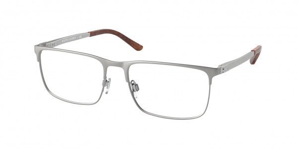 Ralph Lauren RL5110 Eyeglasses, 9414 MATTE SILVER ON SHINY SILVER (SILVER)