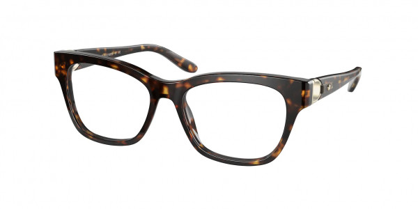 Ralph Lauren RL6209Q Eyeglasses, 5003 SHINY DARK HAVANA (BROWN)