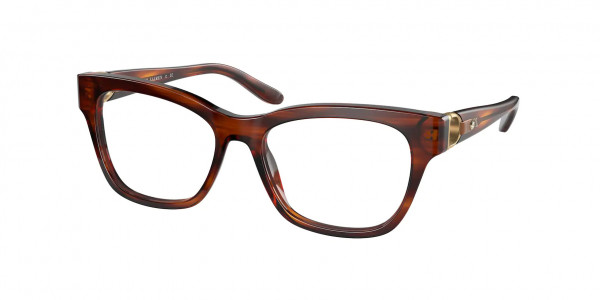 Ralph Lauren RL6209Q Eyeglasses, 5007 SHINY STRIPED HAVANA (HAVANA)
