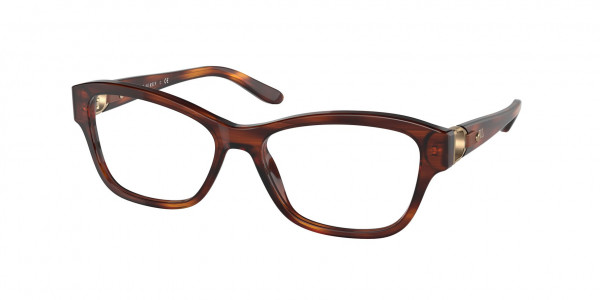 Ralph Lauren RL6210Q Eyeglasses, 5007 SHINY STRIPED HAVANA (TORTOISE)