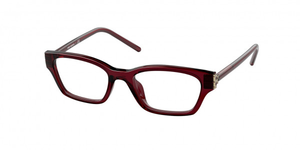 Tory Burch TY4009U Eyeglasses, 1833 MILKY BORDEAUX (RED)