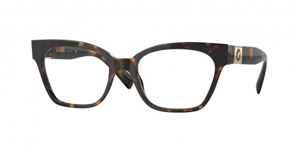 Versace VE3294 Eyeglasses, 108 HAVANA (HAVANA)