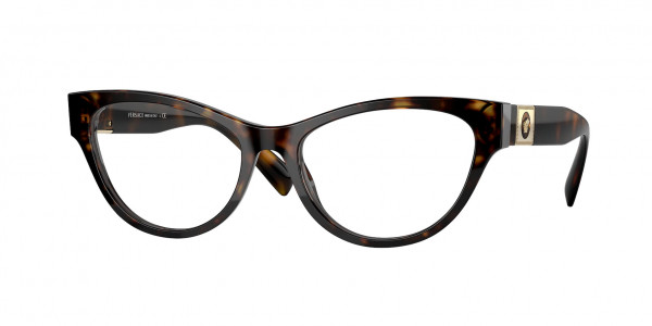 Versace VE3296 Eyeglasses, 108 HAVANA