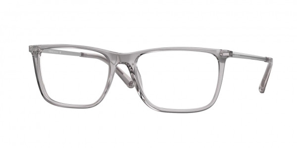 Versace VE3301 Eyeglasses, 593 TRANSPARENT GREY (GREY)
