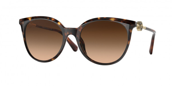 Versace VE4404F Sunglasses, 108/74 HAVANA BROWN GRADIENT (TORTOISE)