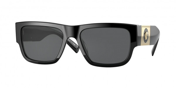 Versace VE4406 Sunglasses, GB1/87 BLACK DARK GREY (BLACK)