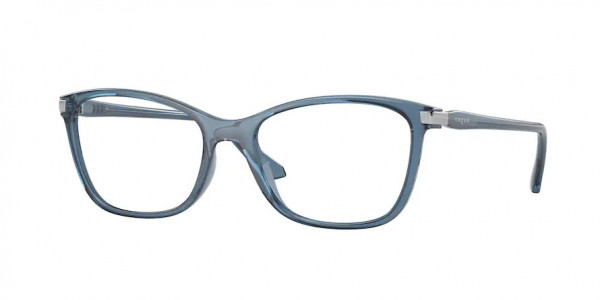 Vogue VO5378 Eyeglasses, 2986 TRANSPARENT BLUE (BLUE)