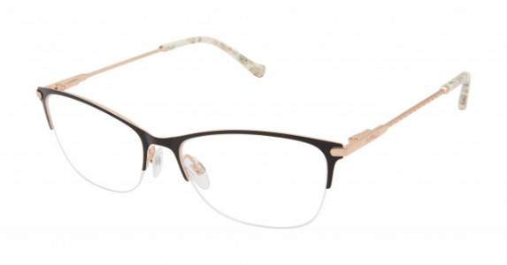 Buffalo BW516 Eyeglasses, Black/Rose Gold (BLK)