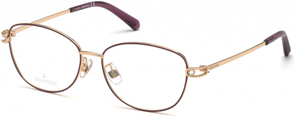 Swarovski SK5403-D Eyeglasses, 028 - Shiny Rose Gold