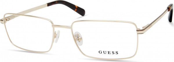 Guess GU50042 Eyeglasses, 032 - Shiny Pale Gold / Shiny Pale Gold