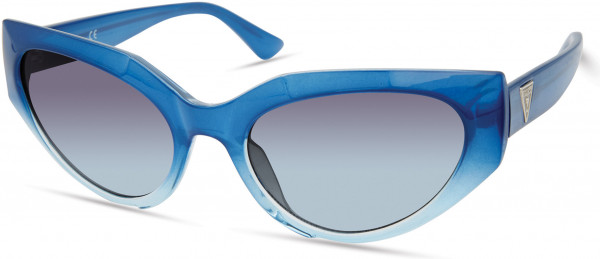 Guess GU7787-A Sunglasses, 92W - Blue/other / Gradient Blue