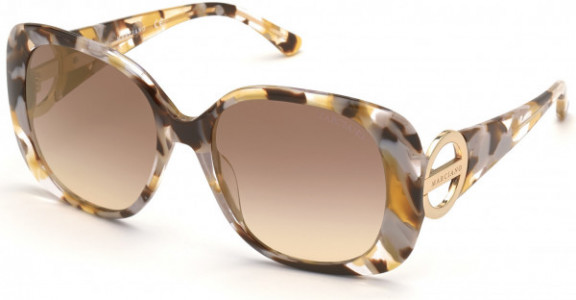 GUESS by Marciano GM0815 Sunglasses, 41G - Yellow/other / Brown Mirror