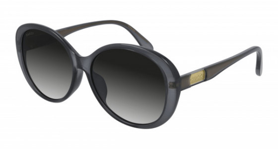 Gucci GG0793SK Sunglasses, 001 - GREY with GREY lenses