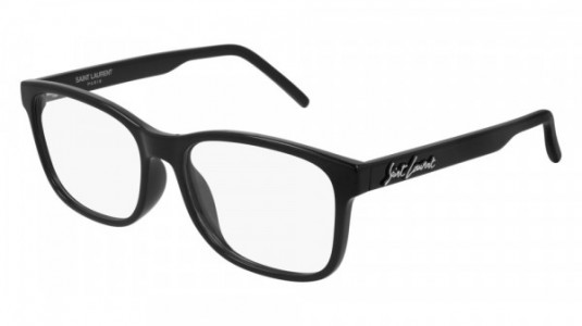 Saint Laurent SL 398 Eyeglasses, 001 - BLACK