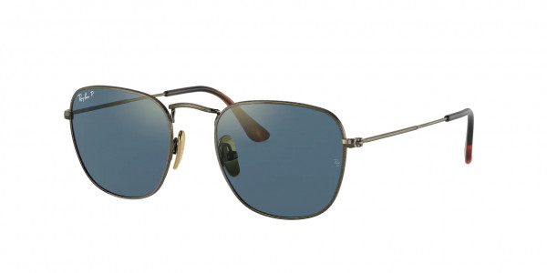 Ray-Ban RB8157 FRANK Sunglasses, 9207T0 FRANK DEMIGLOSS ANTIQUE GOLD P (GOLD)