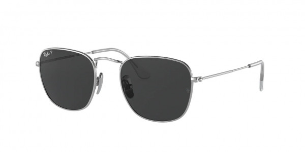 Ray-Ban RB8157 FRANK Sunglasses, 920948 FRANK SILVER POLAR BLACK (SILVER)