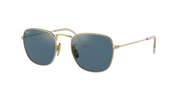 Ray-Ban RB8157 FRANK Sunglasses, 9217T0 FRANK DEMIGLOSS BRUSHED GOLD P (GOLD)