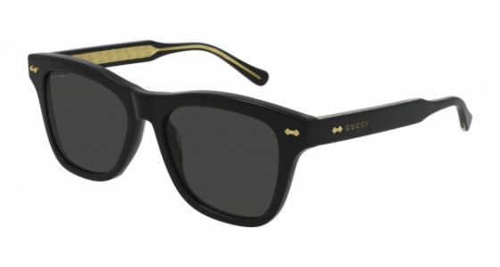 Gucci GG0910S Sunglasses, 001 - BLACK with GREY lenses