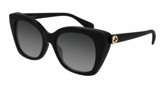 Gucci GG0921S Sunglasses, 001 - BLACK with GREY lenses