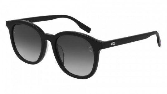 McQ MQ0303SK Sunglasses, 001 - BLACK with GREY lenses