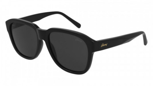 Brioni BR0088S Sunglasses, 001 - BLACK with GREY lenses