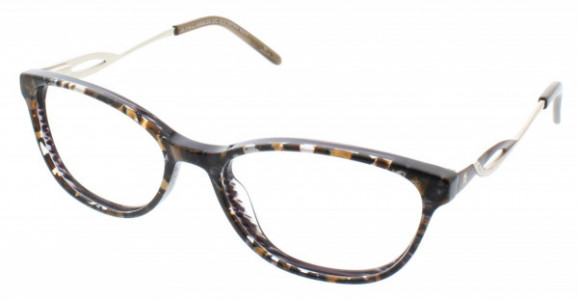 Jessica McClintock JMC 4319 Eyeglasses, Brown Multi